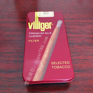 威力雪茄6号酒红色 Villiger Premium No.6