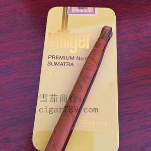 威力雪茄6号黄色盒 Villiger Premium No.6